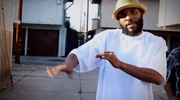 Andre Johnson, o Christ Bearer do grupo de rap americano Wu Tang (Foto: Video/Reprodução)