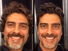 Junno Andrade corta os cabelos, apara barba e compartilha o resultado