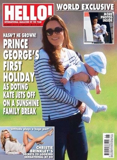 Kate Middleton com o filho, George (Foto: Instagram/Reprodução)
