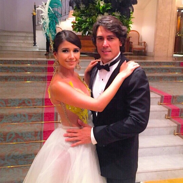 Paula Fernandes e marido no Baile do Copa (Foto: Reprodução/ Instagram)