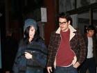 Katy Perry e John Mayer deixam restaurante em Nova York