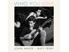 John Mayer e Katy Perry posam juntinhos para capa de novo single