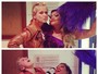 Gaby Amarantos se diverte com Xuxa e posta foto do encontro: 'Te amo'