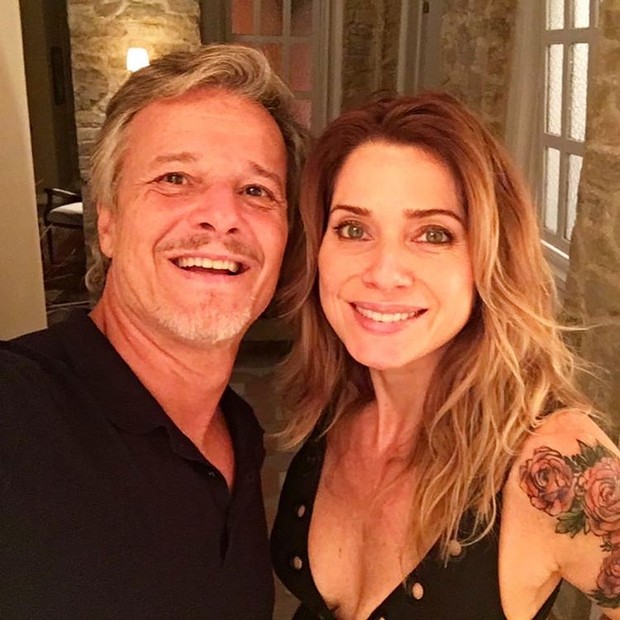 Marcelo Novaes e Letícia Spiller (Foto: Instagram / Reprodução)