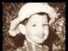 Alexandre Pato posta foto de quando era criança, vestido de caipira