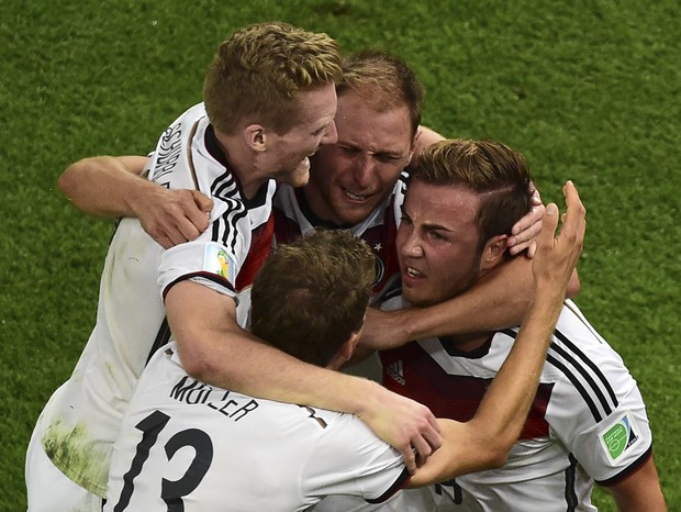 Vitória da Alemanha (Foto: Agência Reuters)