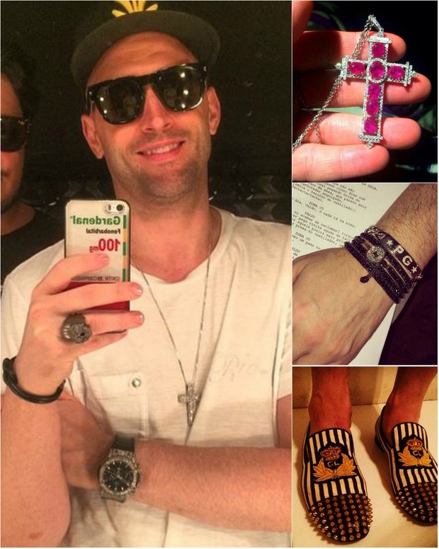 Paulo Gustavo é dono de uma coleção de crucifixos e pulseiras (Foto: Reprodução do Instagram)
