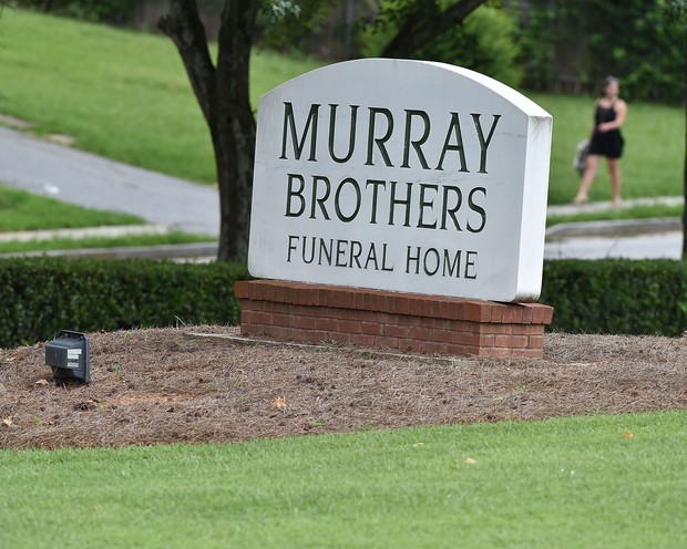 Funeral de Bobbi Kristina (Foto: Paras Griffin / GETTY IMAGES NORTH AMERICA / AFP)
