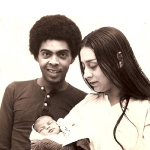 Preta Gil com os pais (Foto: reprodução/Instagram)