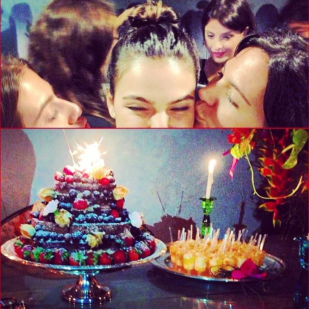Isis Valverde ganha festa surpresa de aniversário (Foto: Instagram/ Reprodução)