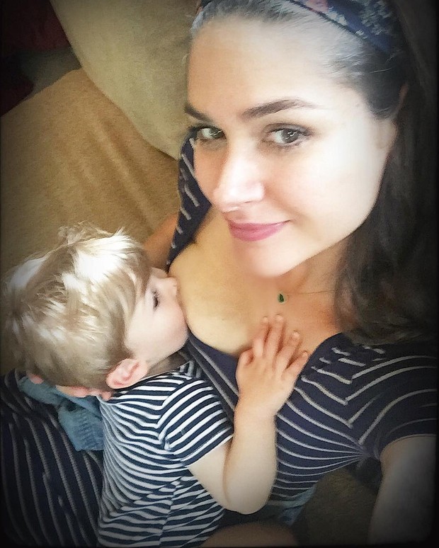 Fernanda Machado e filho Lucca (Foto: Reprodução/Instagram)