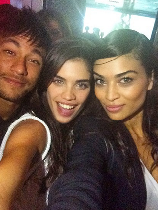 Neymar e Shanina Shaik (Foto: Reprodução/Instagram)