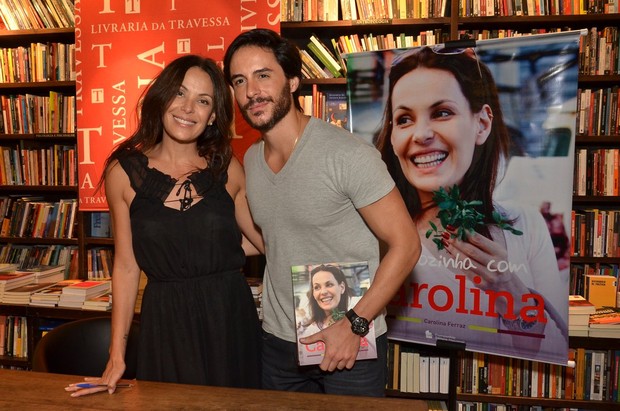 Carolina Ferrraz e Ricardo Tozzi (Foto: Roberto Teixeira/EGO)