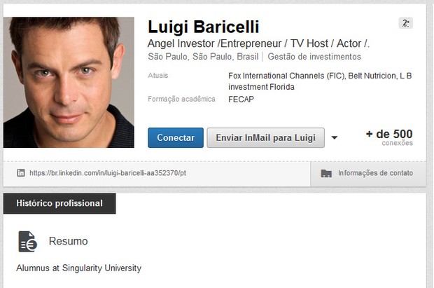 Luigi Baricelli (Foto: Linked / Reprodução )
