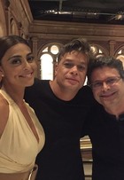 Fábio Assunção posta foto dos bastidores de novela com Juliana Paes