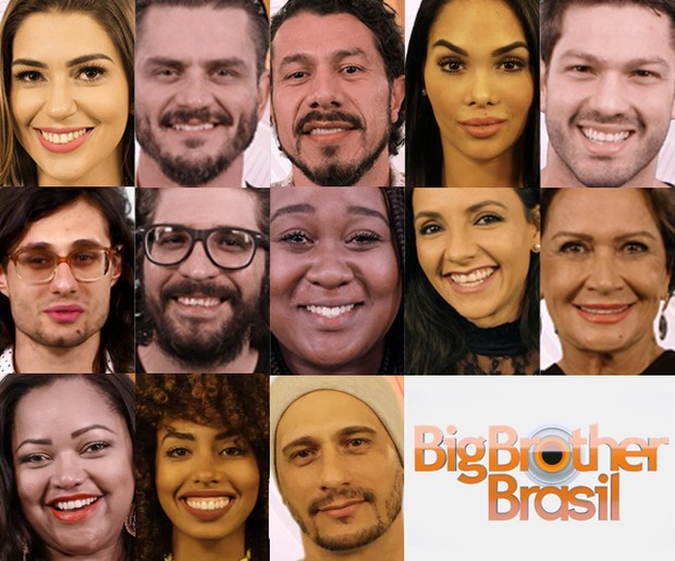 Participantes do BBB17 (Foto: Divulgação/Globo)