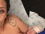 Lizi Benites dá à luz sua primeira filha, Liz: 'Não senti dor, nem nada'