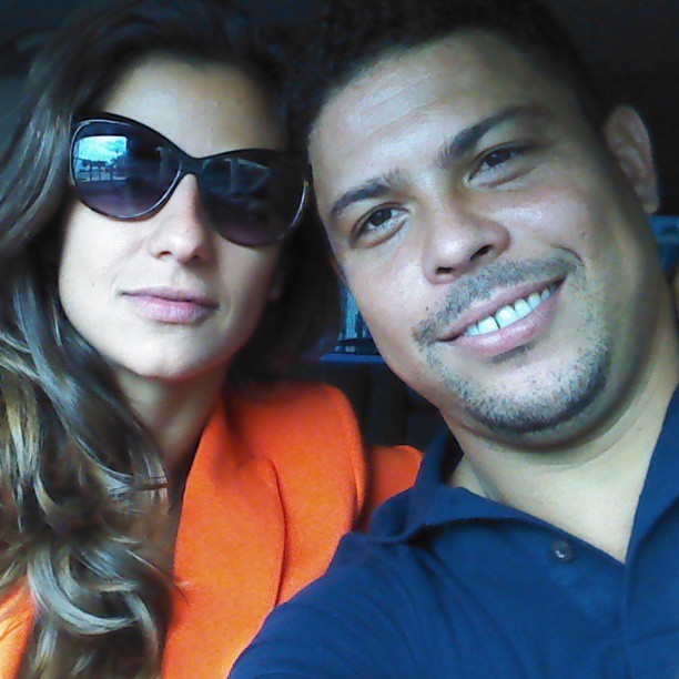 Ronaldo e a namorada, Paula (Foto: Instagram/Reprodução)