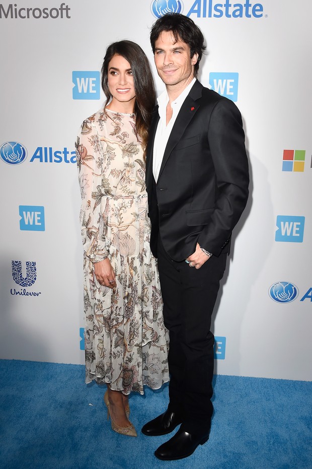 Nikki Reed e Ian Somerhalder (Foto: AFP)