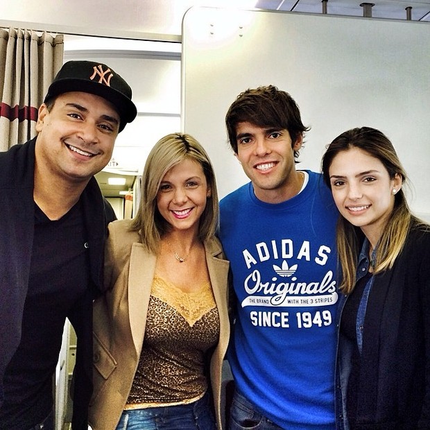 Xanddy, Carla Peres, Kaká e Carol Celico (Foto: Instagram / Reprodução)
