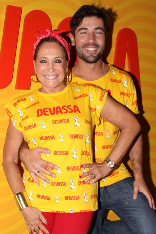 Susana Vieira e Sandro Pedroso (Foto: Cleomir Tavares / Divulgação)
