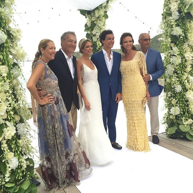 Marcos Proença mostra imagens do casamento (Foto: Reprodução/Instagram)
