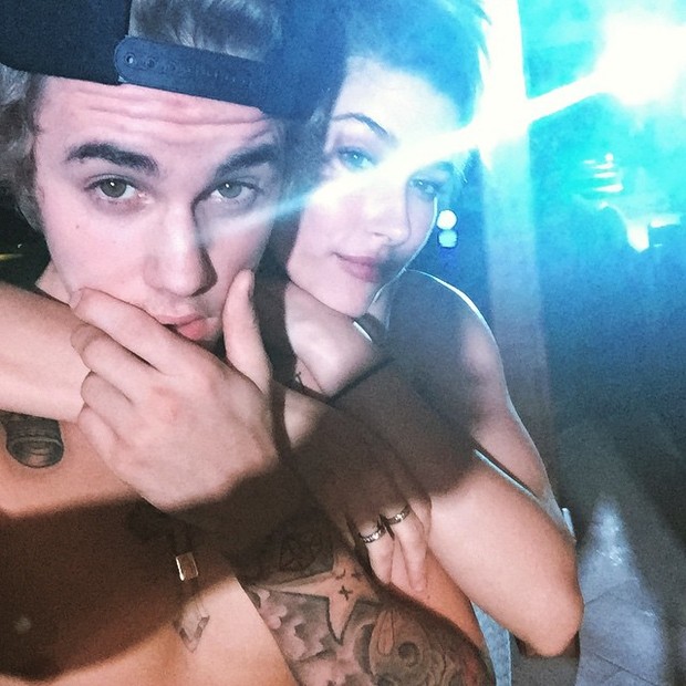 Justin Bieber e Hailey Baldwin (Foto: Instagram / Reprodução)