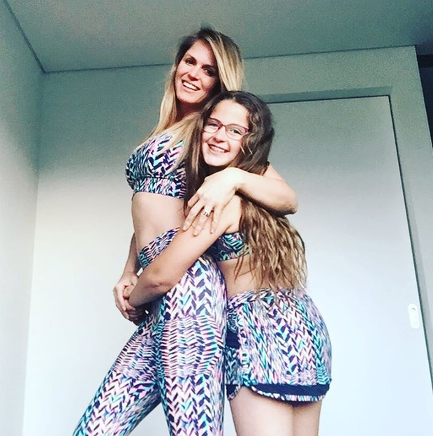 Susana Werner com a filha (Foto: Reprodução/Instagram)