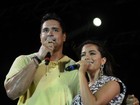 Anitta canta com Xanddy em ensaio do Harmonia do Samba na Bahia