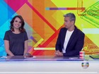 Otaviano Costa zoa beijo de Monica Iozzi e Klebber Toledo no 'Video Show'