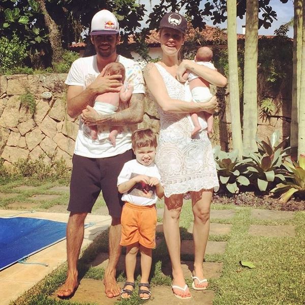 Luana Piovani com a familia (Foto: reprodução/instagram)