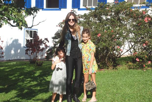 Filha de Rodrigo Faro filhas, Clara (8) e Maria (5) (Foto: Debby Glam)