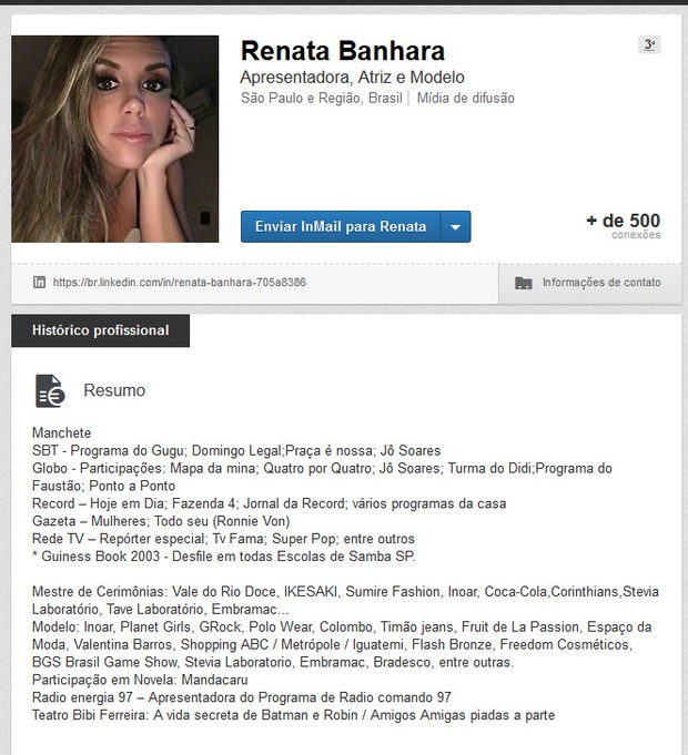 Renata Banhara (Foto: Linked / Reprodução )