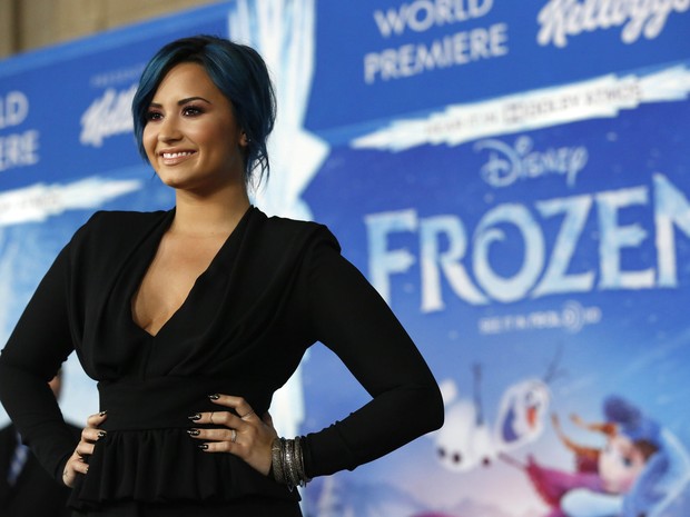 Demi Lovato em première de filme em Los Angeles, nos Estados Unidos (Foto: Mario Anzuoni/ Reuters)
