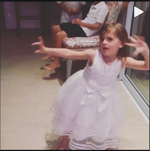 Anja, filha de Alessandra Ambrósio (Foto: Reprodução/Instagram)