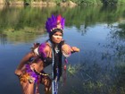 Destaque performática da Beija-Flor promete surpresa na Sapucaí