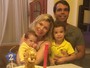 Bárbara Borges comemora dois meses do filho Theo com a família