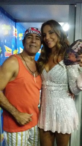 Elymar Santos e Ivete Sangalo (Foto: Arquivo Pessoal)