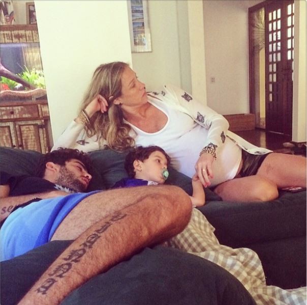 Luana Piovani descansa com a familia (Foto: Instagram / Reprodução)