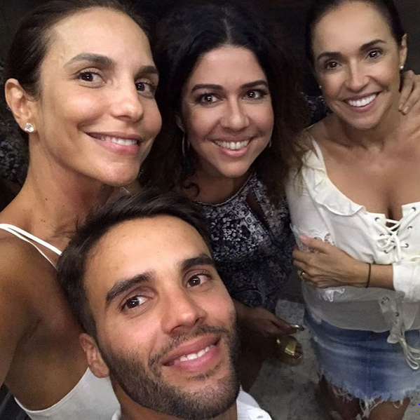Ivete Sangalo, Malu Verçosa, Daniela Mercury e Daniel Cady (Foto: Reprodução/Instagram)