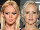 Jennifer Lawrence muda o visual e platina ainda mais os cabelos