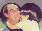 Lívian Aragão posta homenagem ao pai, Renato, em rede social