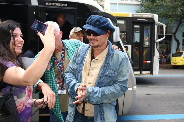 Johnny Depp (Foto: André Freitas / AgNews)