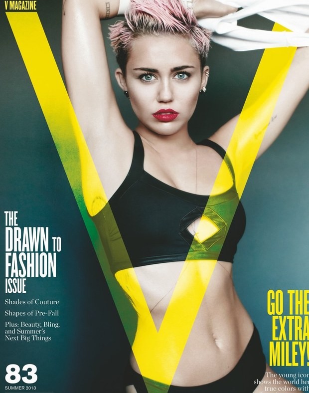 Miley Cyrus (Foto: Reprodução/V Magazine)