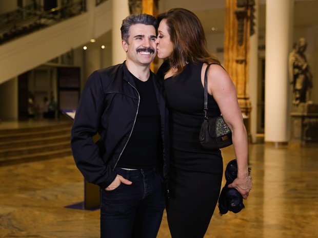 Jarbas Homem de Mello e Claudia Raia em estreia de peça em São Paulo (Foto: Manuela Scarpa e Marcos Ribas/ Brazil News)