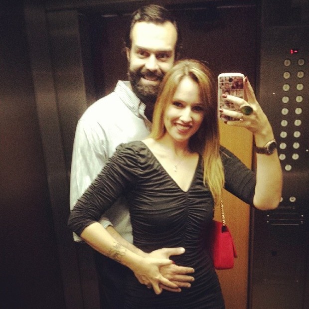 Mariana Belém com o marido (Foto: Reprodução / Instagram)