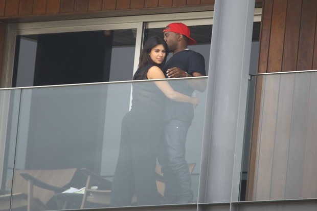 Kim Kardashian e Kanye West (Foto: Gabriel reis/ Ag. News)