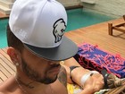 Dani Souza exibe barriga seca em foto de biquíni