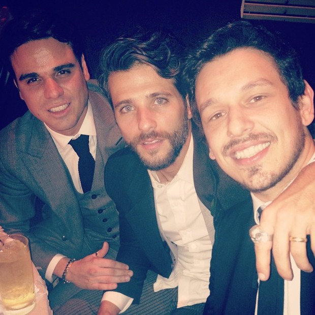 Beto Pacheco, Bruno Gagliasso e João Vicente Castro (Foto: Reprodução/Instagram)