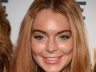 Lindsay Lohan aparece com sobrancelhas mais grossas